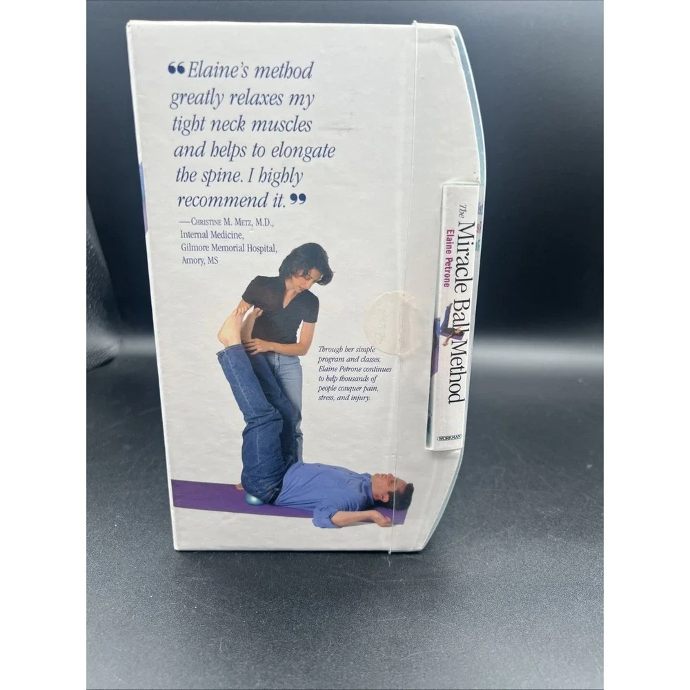 Miracle Ball Method by Elaine Petrone Relive Pain Reshape Body Reduce Stress